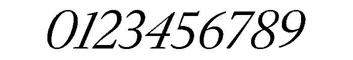 Panta Display Light Italic Font OTHER CHARS