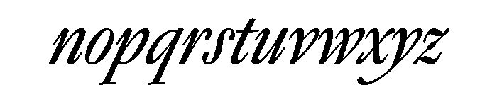 Panta Display Regular Italic Font LOWERCASE