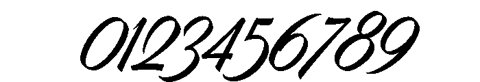 Pantera Black Right Font OTHER CHARS