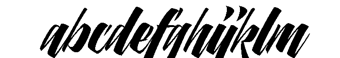 Pantera Black Right FONT