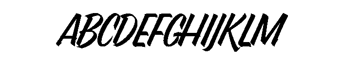 Pantera Capitals Font UPPERCASE