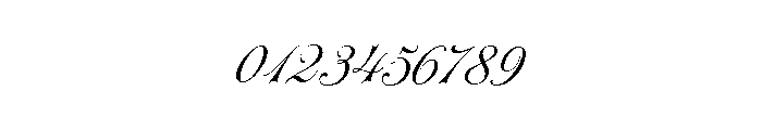 Parfumerie Script Regular Font OTHER CHARS
