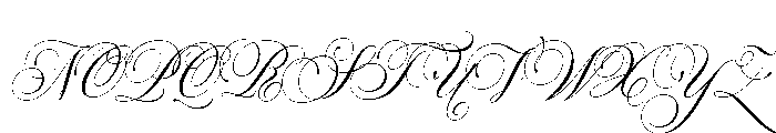 Parfumerie Script Regular Font UPPERCASE