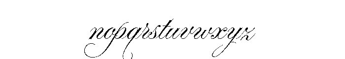 Parfumerie Script Regular Font LOWERCASE