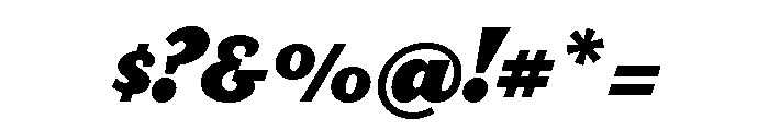 Parkside Black Font OTHER CHARS