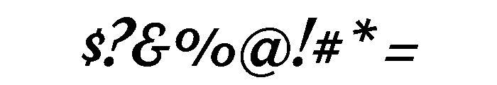 Parkside Regular Font OTHER CHARS
