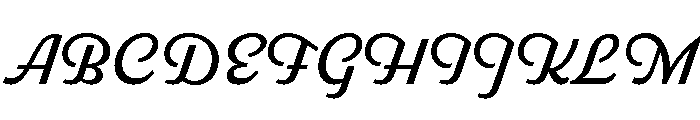 Parkside Regular Font UPPERCASE