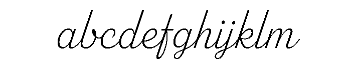 Parkside Thin FONT