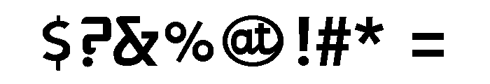 Parkway Motel Regular Font OTHER CHARS