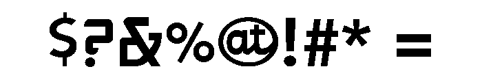 Parkway Resortotel Regular Font OTHER CHARS