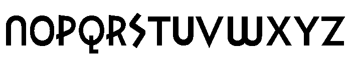 Parkway Resortotel Regular Font UPPERCASE
