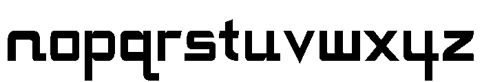 Parkway Resortotel Regular Font LOWERCASE