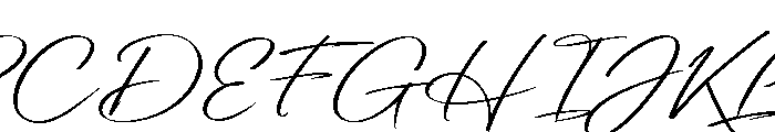 Parlare Regular Font UPPERCASE