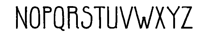 Parrish Hand Font LOWERCASE