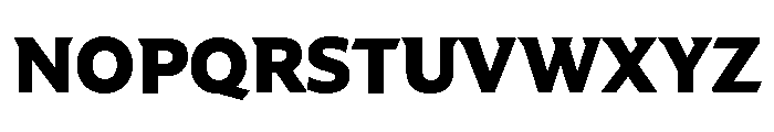 Partiche Black Font UPPERCASE