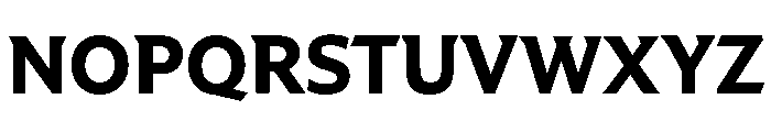 Partiche Bold Font UPPERCASE