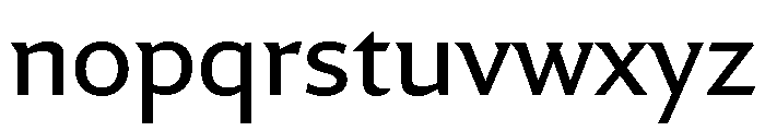 Partiche Light Font LOWERCASE