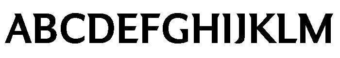 Partiche Regular Font UPPERCASE