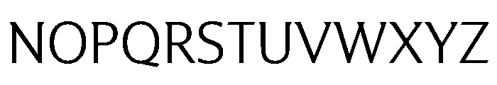 Partiche Thin Font UPPERCASE