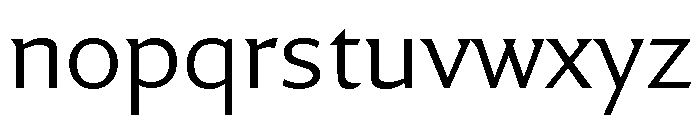 Partiche Thin Font LOWERCASE