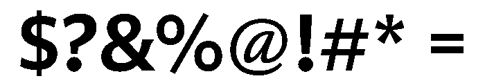 Partiche Font OTHER CHARS