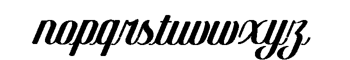 Pasternak Regular Italic Font LOWERCASE
