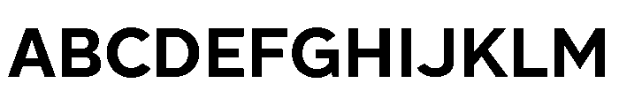 Patricia Gothic Bold Font UPPERCASE
