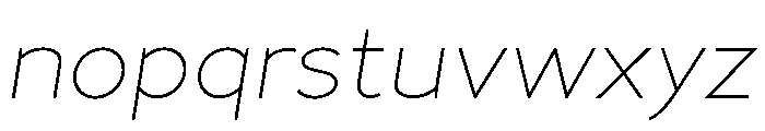 Patricia Gothic Italic Font LOWERCASE