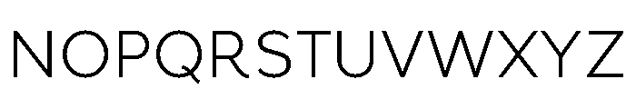 Patricia Gothic Light Font UPPERCASE