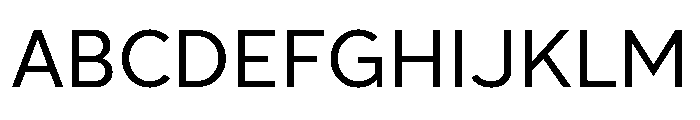 Patricia Gothic Regular Font UPPERCASE