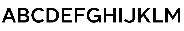 Patricia Gothic Semi Bold Font UPPERCASE