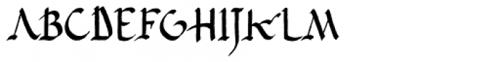 PB Carolingian Xc Regular Font UPPERCASE