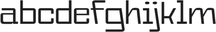 PC Magrok Light otf (300) Font LOWERCASE