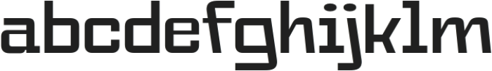 PC Magrok Medium otf (500) Font LOWERCASE