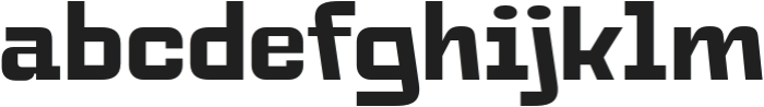 PCMagrok-Bold otf (700) Font LOWERCASE