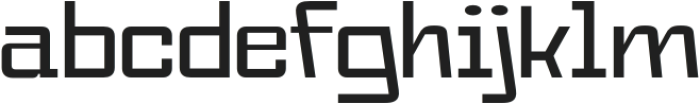 PCMagrok-Regular otf (400) Font LOWERCASE