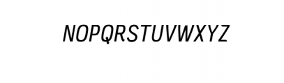 PCNavita-Regular-Oblique.ttf Font UPPERCASE