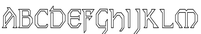 PCEireHC Font UPPERCASE
