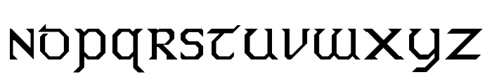 PCEire Font LOWERCASE