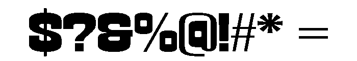 PCMerchisDEMO-Expanded Font OTHER CHARS