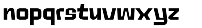 PC Magrok Bold Font LOWERCASE