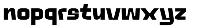 PC Magrok Extra Bold Font LOWERCASE