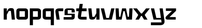 PC Magrok Semi Bold Font LOWERCASE