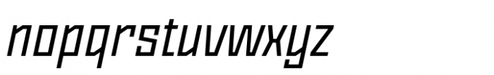 Pcast Italic Font LOWERCASE
