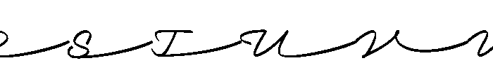 PD Americano Long Font UPPERCASE
