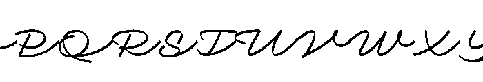 PD Americano Short Font UPPERCASE