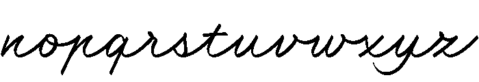 PD Americano Short Font LOWERCASE