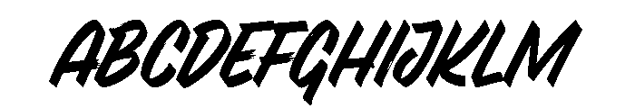 PD Everyday Regular Font UPPERCASE
