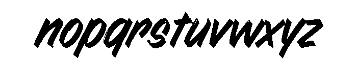 PD Everyday Regular Font LOWERCASE