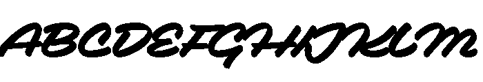 PD Kakabus Regular Font UPPERCASE